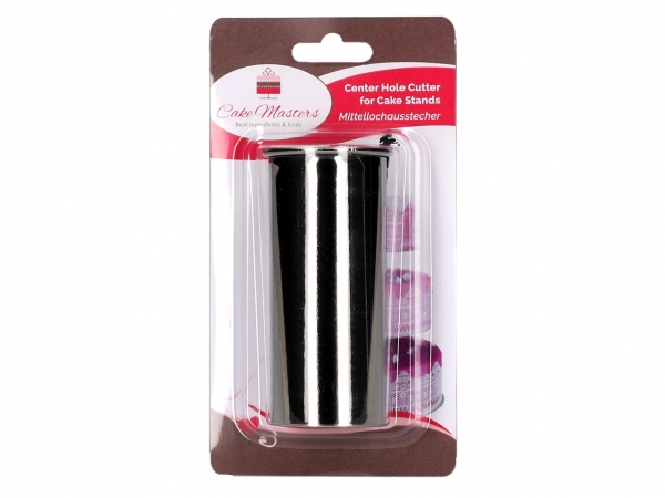 Center Hole Cutter for Cake Stand